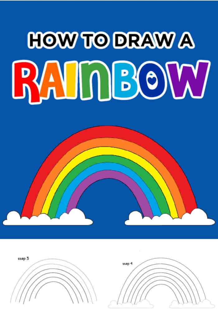 How to Draw a Rainbow - Made with HAPPY